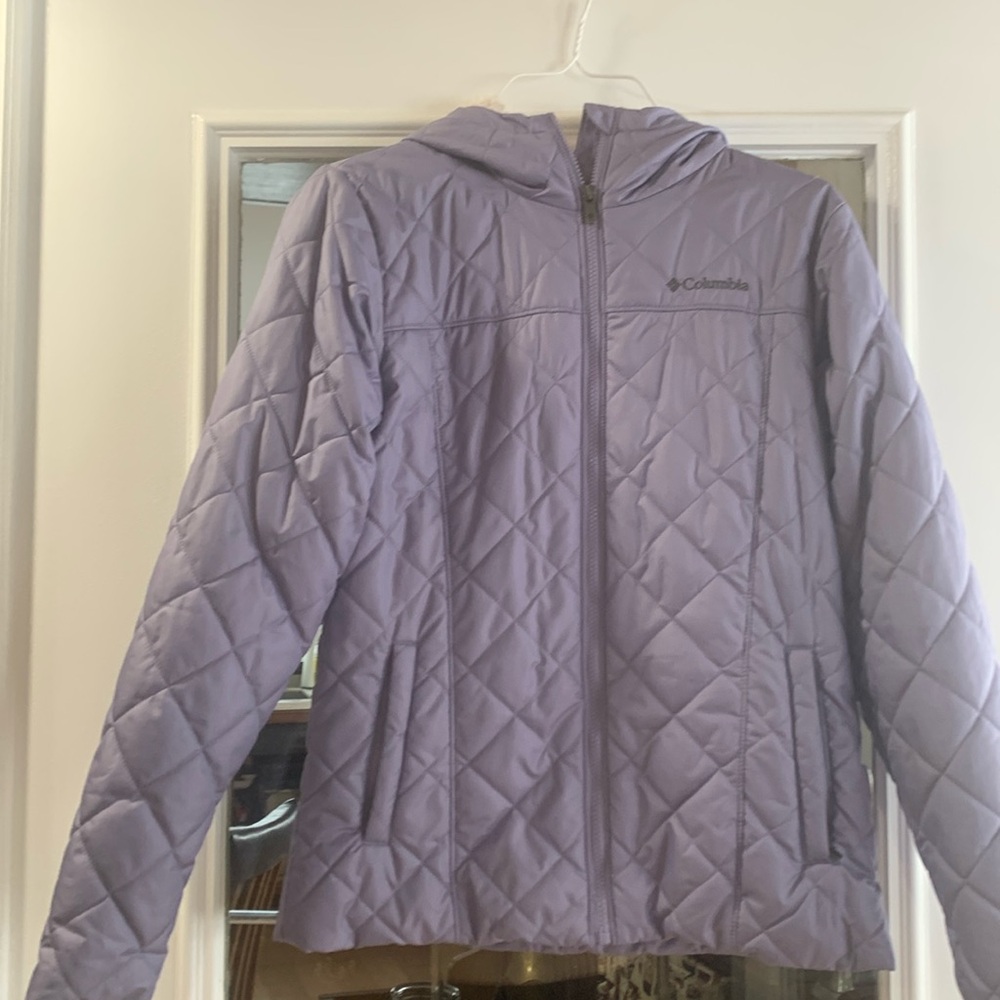 Columbia women’s copper crest hooded jacket   Size S